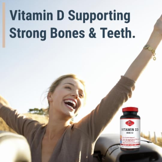 Olympian Labs Vitamin D3 3000 Iu 100 Capsules Supporting Strong Bones