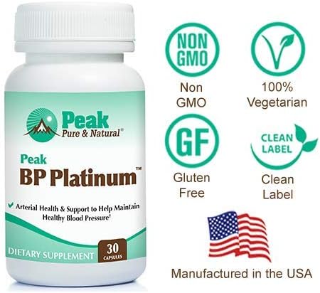 Peak BP Platinum from Peak Pure & Natural - 30 Capsules