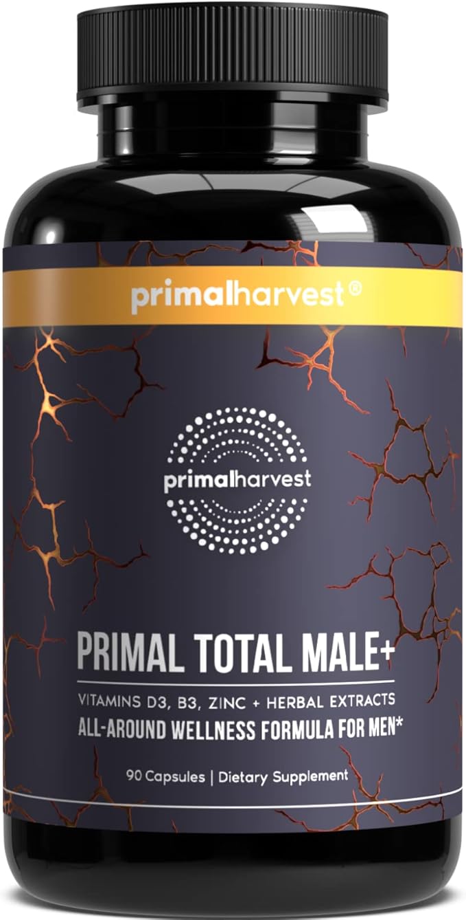 Primal Harvest Liver & Mens Multivitamin Supplements for Women and Men, Bundle