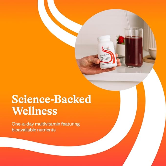 Seeking Health Multivitamin One, 1 a Day Multivitamin Supplement for Adults, Methyl B12 and Methylfolate, Vitamin A, Bioavailable Nutrients for Men and Women, Vegetarian (45 Capsules)