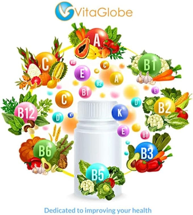 Adult Multivitamin Gummies – with Vitamins C, D, E, B6, B12, Folate & Biotin | Daily Multivitamin Supplement for Energy, Immune Health & Metabolism Support – 60 Gummies (Pack of 1)