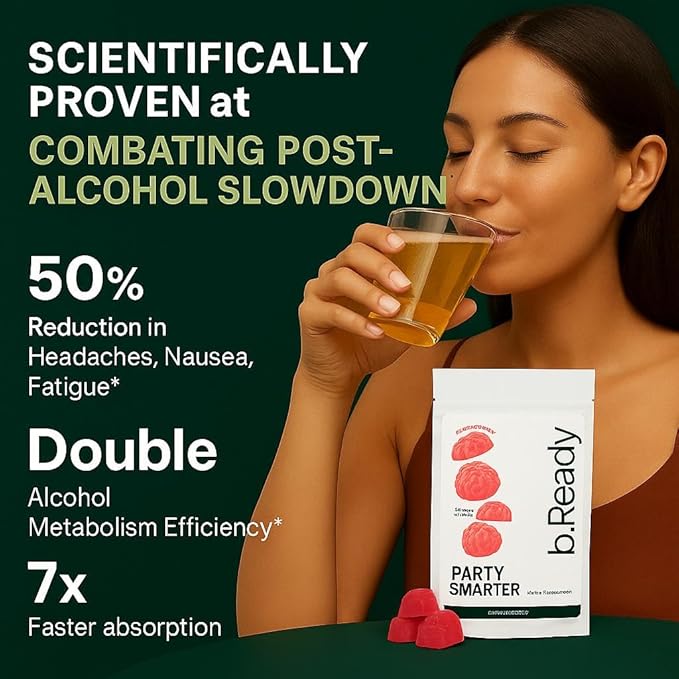 Hangover Relief Morning Recovery Gummies for Post-Celebration Wellness, Milk Thistle Hangover Prevention Formula| Party Smarter Gummies better than Patches| Traditional Chinese Holistic Ingredients
