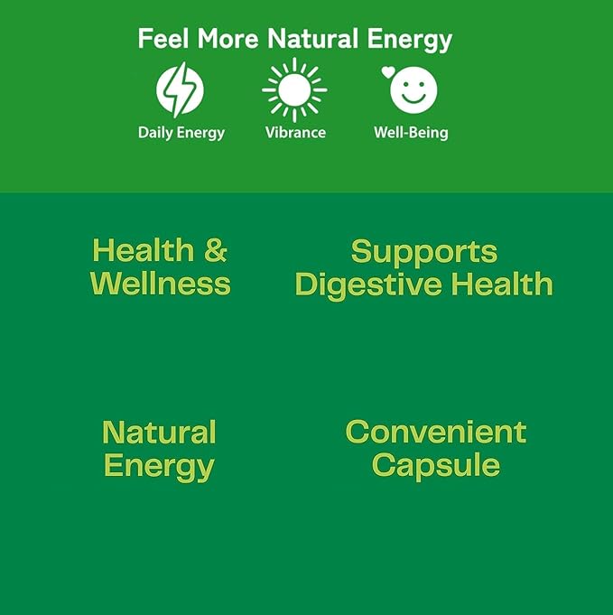 Fruits and Veggies Supplement (30 Day Supply) Powerfull Blend of 39 Whole Fruits and Veggies, Fills Nutritional Gaps, Get Energy, Well-being. USA Made Non-GMO/Vegan/Gluten Free. Packaging May Vary