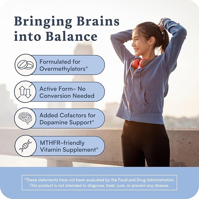 Accentrate Neuro X - Complete Vitamin B Complex | Active Multivitamin w/L-Methylfolate (5-MTHF), Adenosylcobalamin (B12), Pyridoxal-5'-Phosphate (P5P) | Brain Health | MTHFR Supplement | 30 Tablets