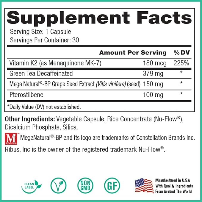 Peak BP Platinum from Peak Pure & Natural - 30 Capsules