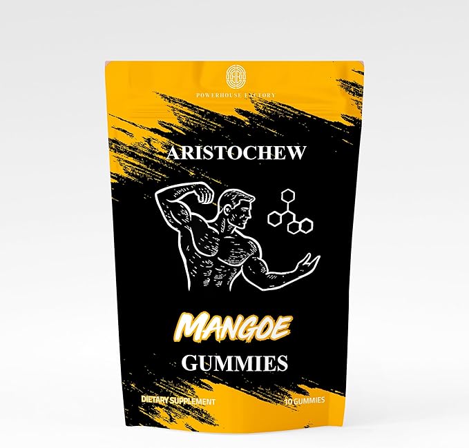 Aristochew Multivitamins Gummies, Supports Energy Gummy - 10 Count - Non-GMO, Gluten-Free, Vegetarian, Mango Flavor