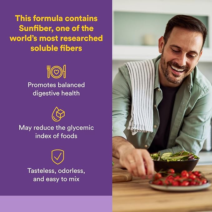 Natural Factors Organic Low FODMAP Reliefiber, Digestive Fiber Powder, Unflavored, 5.3 Oz