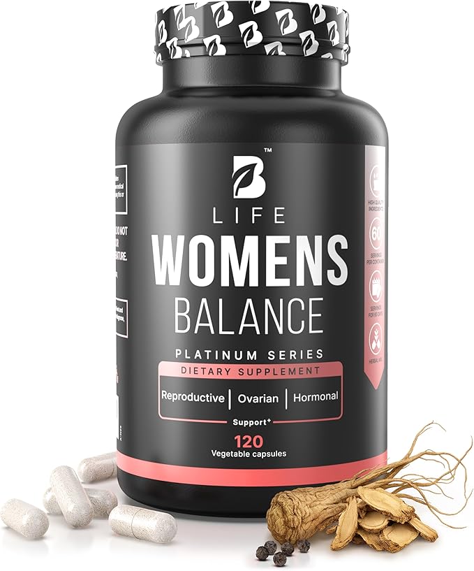 DIM Supplement 400 mg with Myo & D-Chiro Inositol, Dong Quai – Hormone Balance for Women – PCOS Supplements & Fertility Supplements – Inositol Supplement for Women - 120 Caps - 60 Day Supply