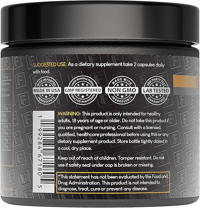 Gut Intellect 10-in-1 Microbiome Maximizer with Probiotics, Prebiotics, Enzymes, Berberine, Ginger, Mint, Supports Digestion & Brain-Gut Health (2 Month Supply, 120 Capsules)
