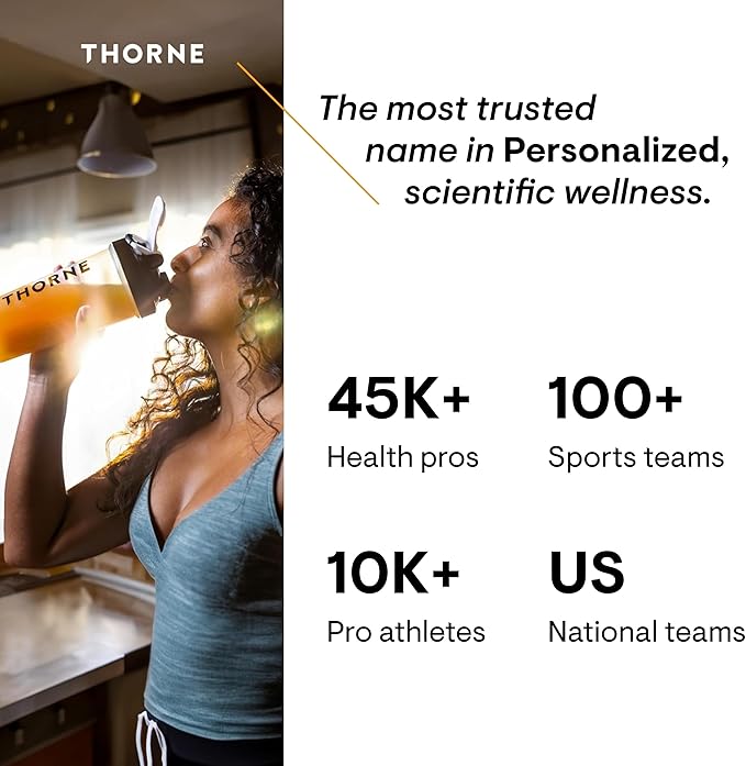 THORNE - Basic Prenatal - Well-Researched Folate Multi for Pregnant and Nursing Women Includes 18 Vitamins and Minerals, Plus Choline - 90 Capsules - 30 Servings