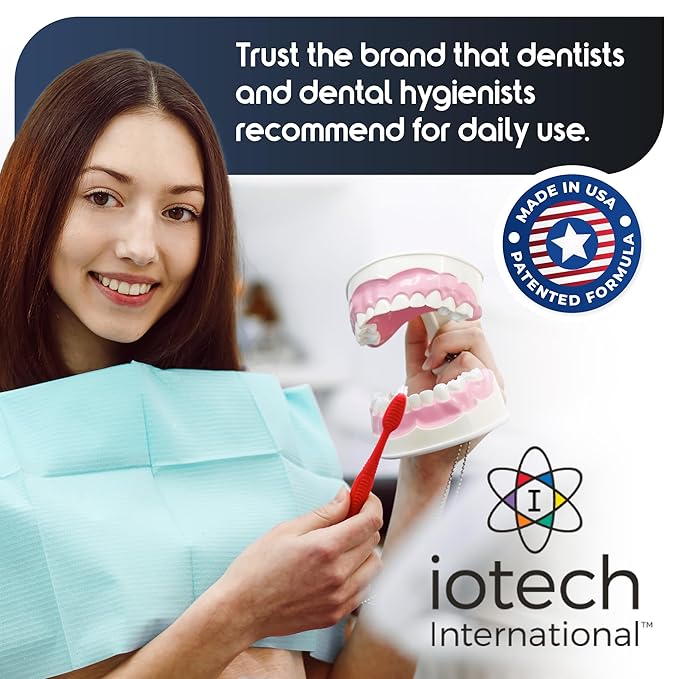 ioRinse Ultra is The Most Dentist-Recommended Periodontal Rinse of its Kind for Adults and Kids Oral Care and Hygiene. No Alcohol Mouthwash, Bad Breath Treatment and Gum Mouthwash with Xylitol. 1L