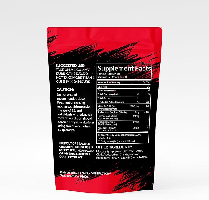 Aristochew Multivitamins Gummies,Active Lifestyle - Strength & Confidence, Supports Energy Gummy - 10 Count - Non-GMO, Gluten-Free, Vegetarian, Strawberry Flavor