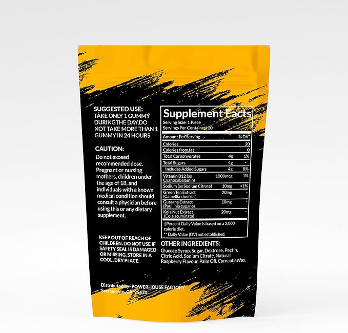 Aristochew Multivitamins Gummies, Supports Energy Gummy - 10 Count - Non-GMO, Gluten-Free, Vegetarian, Mango Flavor