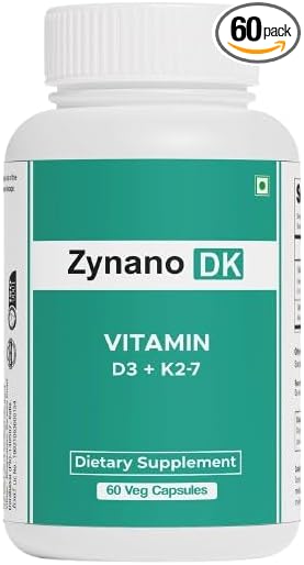 DK | Vegan Vitamin D3 10000 IU, Vitamin K2 120 Mcg with MCT Powder, Vegetarian Vitamin D3 K2 for Women and Men,Lichen Vitamin D3-60 Cap