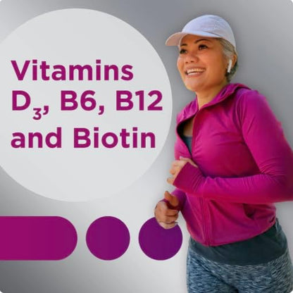 Women's 50+ Gummy Multivitamin – Daily Supplement with Vitamins B, D & E – Assorted Fruit Flavors – 140 Count – Supports Energy, Bones & Immunity (Pack-1)