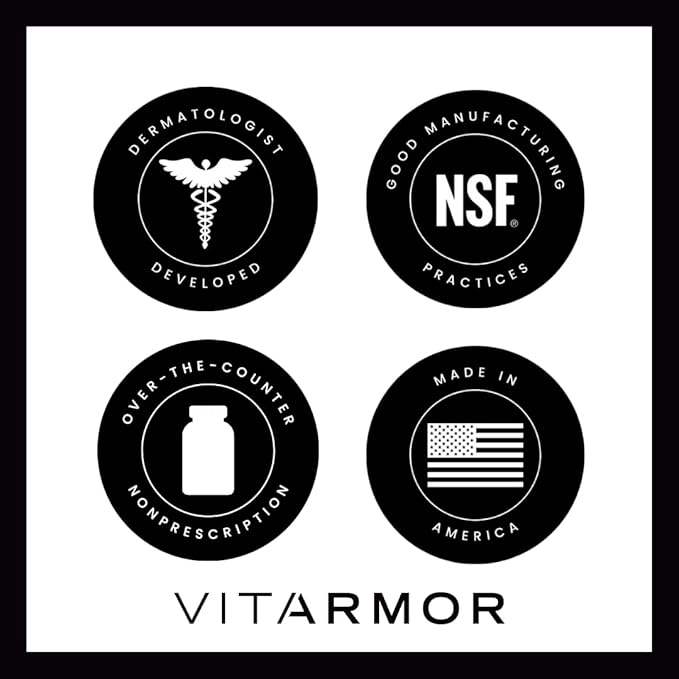 SunArmor Advanced with Nicotinamide and Powered by Polypodium Fights The Signs of Photoaging, Use with Sunscreen, Dermatologist Developed, 120 Capsules