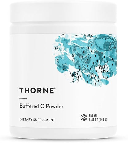 THORNE - Buffered C Powder - Vitamin C (Ascorbic Acid) with Calcium, Magnesium, and Potassium - 8.32 Oz
