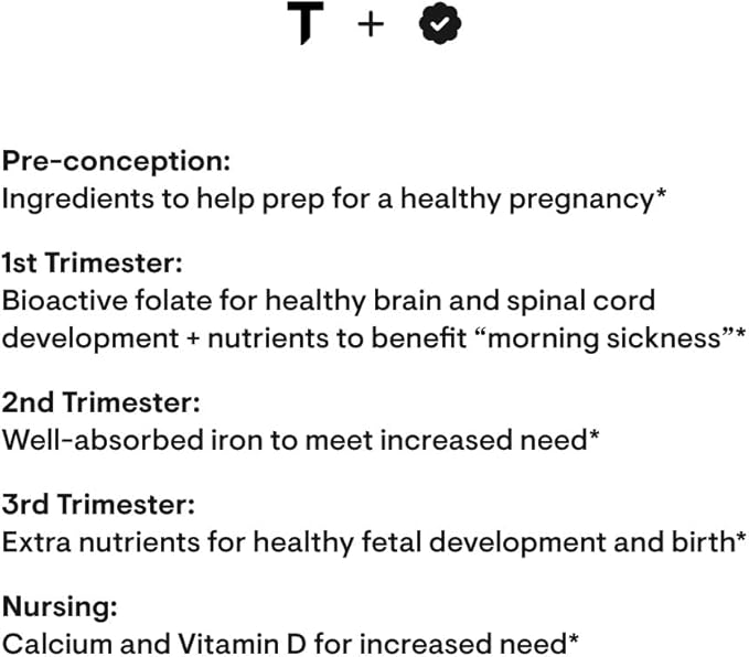 THORNE - Basic Prenatal - Well-Researched Folate Multi for Pregnant and Nursing Women Includes 18 Vitamins and Minerals, Plus Choline - 90 Capsules - 30 Servings