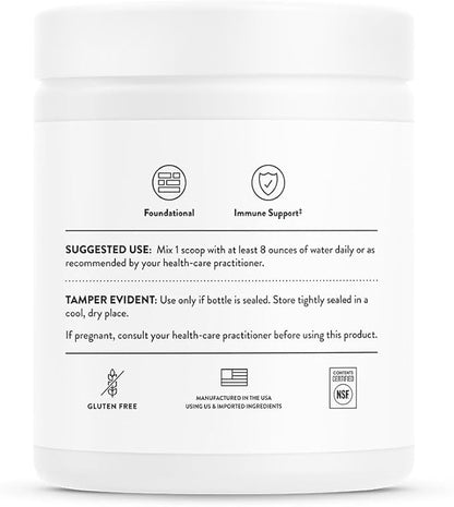 THORNE - Buffered C Powder - Vitamin C (Ascorbic Acid) with Calcium, Magnesium, and Potassium - 8.32 Oz