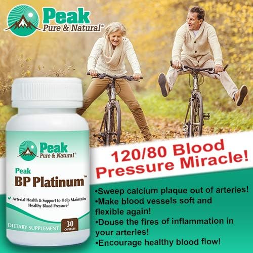 Peak BP Platinum from Peak Pure & Natural - 30 Capsules