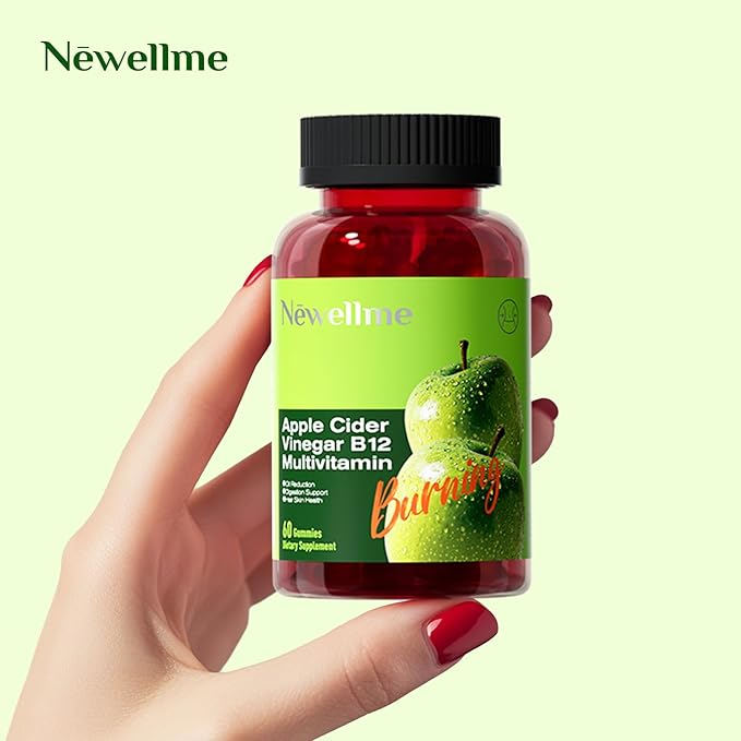 Sugar-Free Apple Cider Vinegar (ACV) Gummies with The Mother & B12, Vegan, Non-GMO, Gluten- & Gelatin-Free, 90 Count, Great Taste, Keto-Friendly