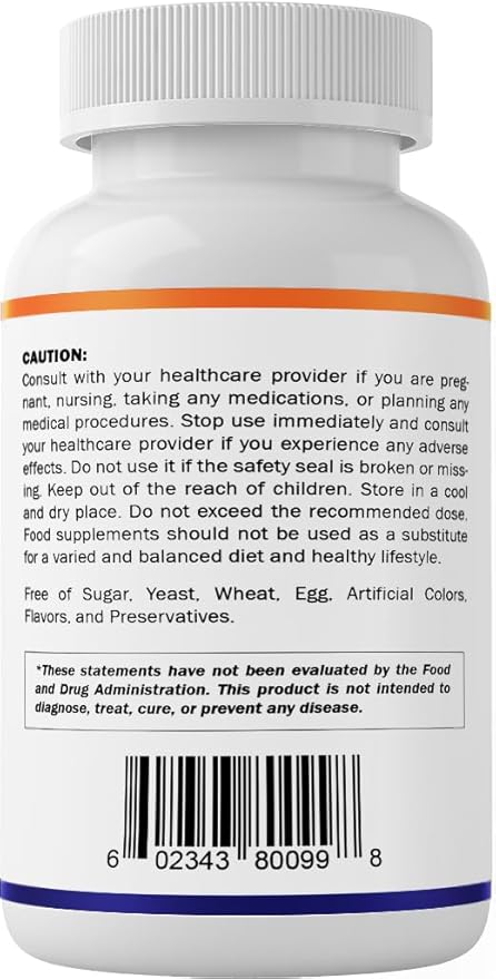 Vitamatic Vitamin B1 (Thiamine) 500mg – 3 Pack (360 Capsules Total)