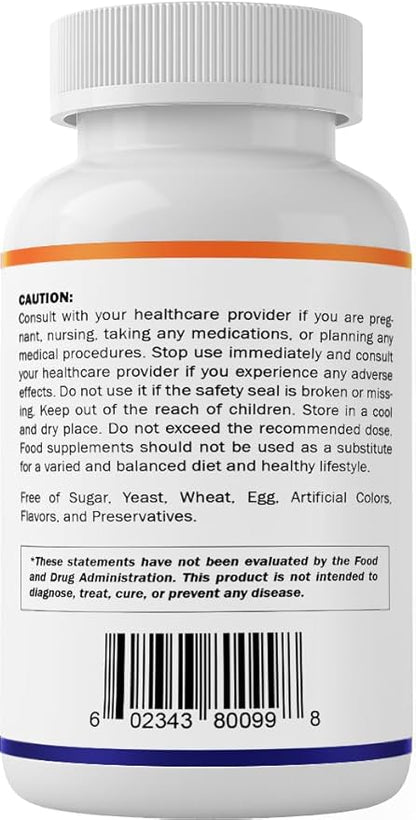 Vitamatic Vitamin B1 (Thiamine) 500mg – 3 Pack (360 Capsules Total)
