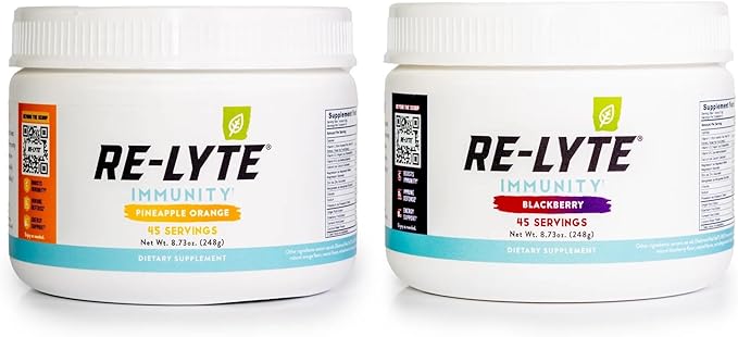 REDMOND Re-Lyte Immunity, Multivitamin Supplement Mix (Pinapple Orange)