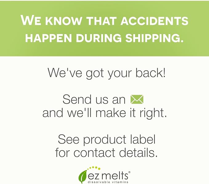 EZ Melts Dissolvable Multivitamin with Iron for Women and Men, Sugar-Free, 1-Month Supply - 1 Pack