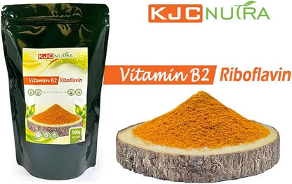 Vitamin B2 Powder 500 g (17.6 oz) RIBOFLAVIN