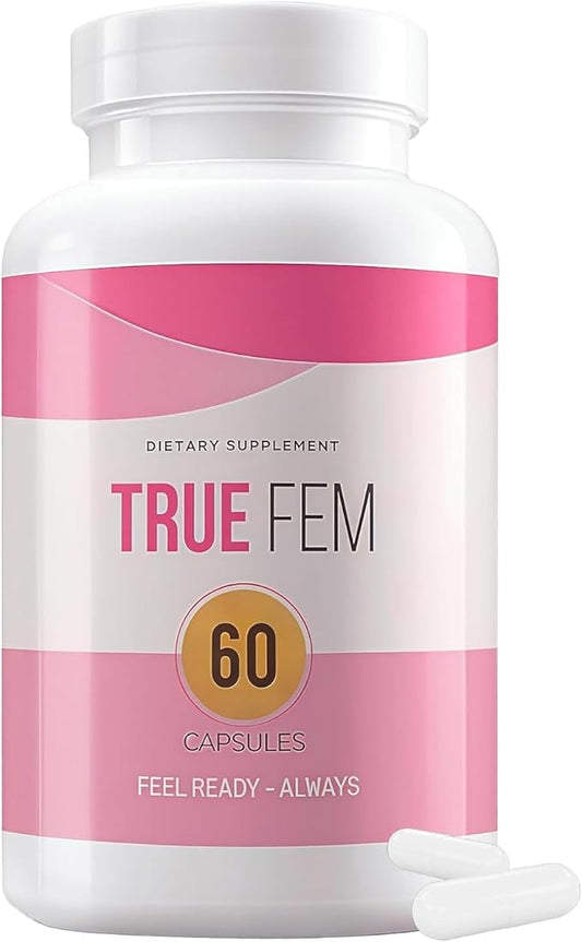13-in-1 Vitamin, True fem Capsules, Feminine Probiotics Vitamin Capsulas for Women 60 Count