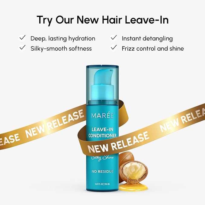 MAREE Vitamin B1 Thiamine & B7 Biotin Gummies - A E D C Vitamins Complex with Keratin, Collagen, Hyaluronic & Pantothenic Acid for Skin, Nails & Hair