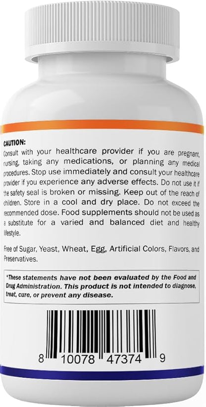Vitamatic Biotin 5000mcg (5 mg) for Stronger Hair, Skin & Nails - 365 Vegan Tablets- Also Called Vitamin B7-2 Pack