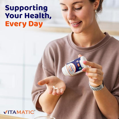 Vitamatic Vitamin B1 (Thiamine) 500mg – 3 Pack (360 Capsules Total)