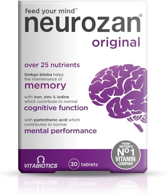 Vitabiotics Neurozan Capsules 30 Capsules