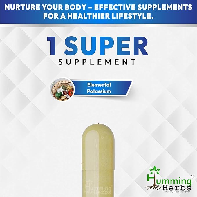 Potassium Citrate 800mg – 150 Vegan Capsules | Daily Electrolyte & Mineral Support | No Additives | Non-GMO