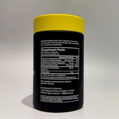 SunArmor Advanced with Nicotinamide and Powered by Polypodium Fights The Signs of Photoaging, Use with Sunscreen, Dermatologist Developed, 120 Capsules