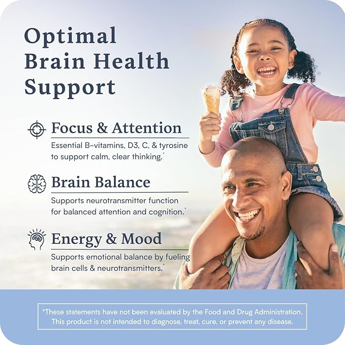Accentrate Neuro X - Complete Vitamin B Complex | Active Multivitamin w/L-Methylfolate (5-MTHF), Adenosylcobalamin (B12), Pyridoxal-5'-Phosphate (P5P) | Brain Health | MTHFR Supplement | 30 Tablets