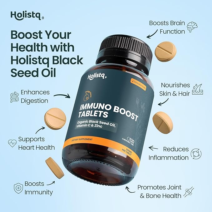 Immuno Boost Vitamin C with Zinc 120 Chewable Tablet Immune System Booster for Adults - Dietary Immune Support VIT C with Chewable Zinc Tablets for Adults and Teens, Antioxidant Immunity Vitamins