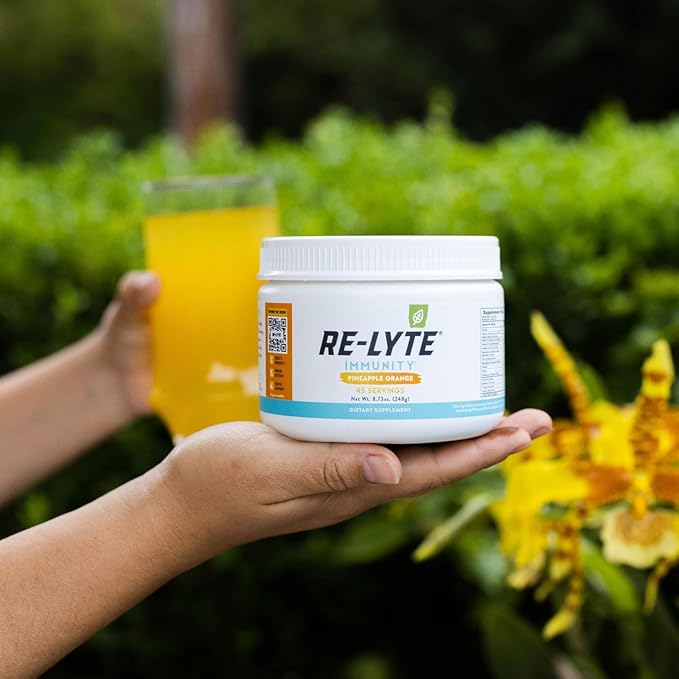 REDMOND Re-Lyte Immunity, Multivitamin Supplement Mix (Pinapple Orange)