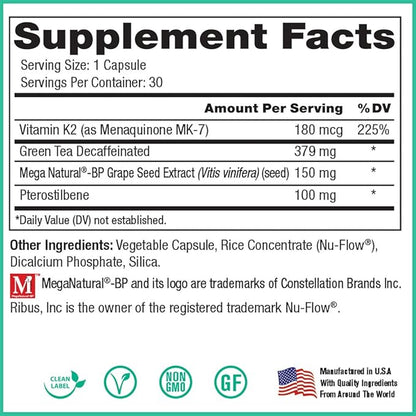 Peak BP Platinum from Peak Pure & Natural - 30 Capsules