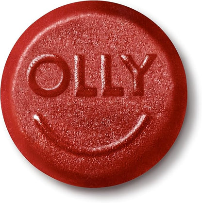 OLLY Women's Daily Multivitamin Gummy, Vitamins A, D, C, E, Biotin, Folic Acid, Adult Chewable Vitamin, Berry Flavor, 65 Day Supply - 130 Count