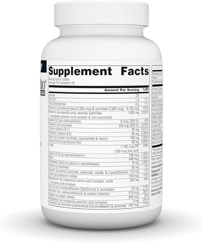Source Naturals Elan Vital Multiple, for Multiple Body System Support* - 90 Tablets
