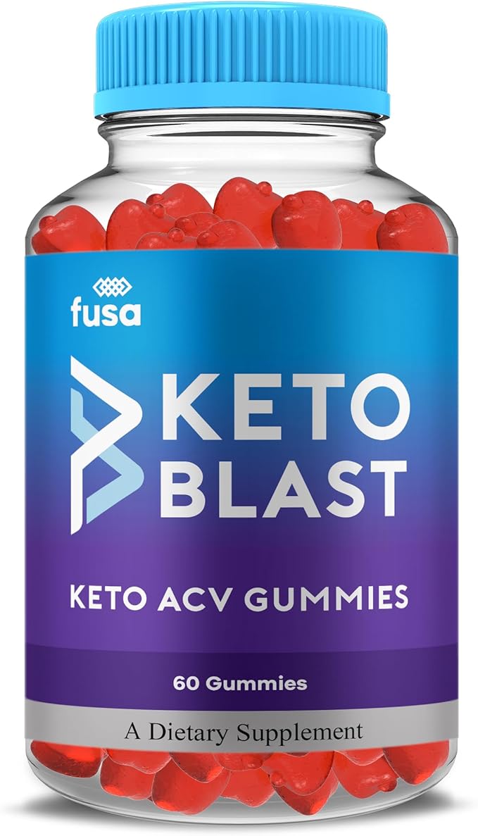 Keto Blast ACV Gummies KetoBlast Keto + ACV Gummy Supplement, Keto Blaster 1000MG Apple Cider Vinegar Vitamin B12 B6 Folic Acid Dietary Support Supplement, KetoBlaster Advanced Formula (60 Gummies)