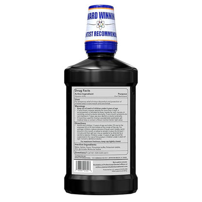 ioRinse MR: The Most Dentist & Oncologist-Recommended Oral Ulcer Rinse of its Kind. Maximum Relief of Oral Mucositis, Mouth Sores, Dry Mouth, Canker Sores, Mouth Irritation & Cancer patients, Mint 1 L