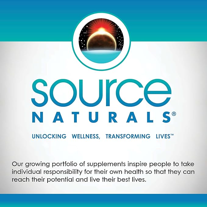 Source Naturals Elan Vital Multiple - Supports Brain, Heart, Liver, Immune, Energy Boost* - 60 Tablets