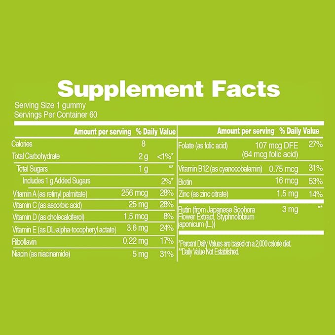 Halal & Gluten Free Kids Immunity Gummy - Dietary Supplement with Vitamins for Kids & Children - Chewable Multivitamin Booster Gummies with B12, Zinc, Vitamin C, D, E, A - 60 Gummies (5.3 oz)