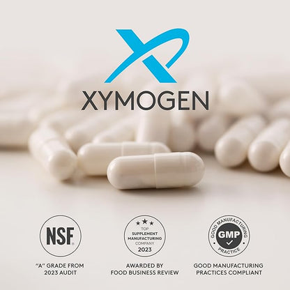 XYMOGEN K2-D3 10000 - Vitamin D3 K2 - Bioavailable Vitamin D 10,000 IU (Cholecalciferol) with MK-7 - Heart, Arterial, Bone Health + Immune Support Supplement (60 Capsules)