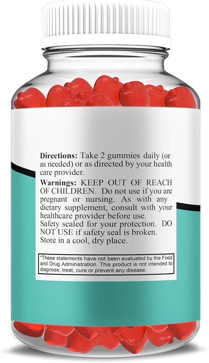 Harmony Wave Gummies HarmonyWave Maximum Strength Gummy Supplement, Harmony Waves Premium Multivitamin B12 Folic Acid Dietary Support Supplement, HarmonyWaves Advanced Formula Gummy (60 Gummies)