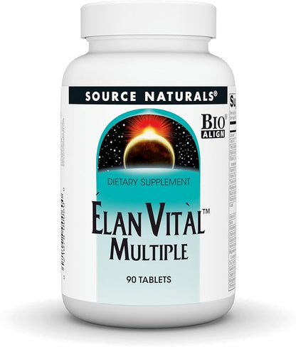 Source Naturals Elan Vital Multiple, for Multiple Body System Support* - 90 Tablets